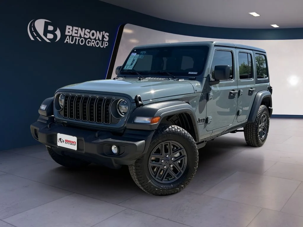 New 2026 Gray Jeep Sport S image 1