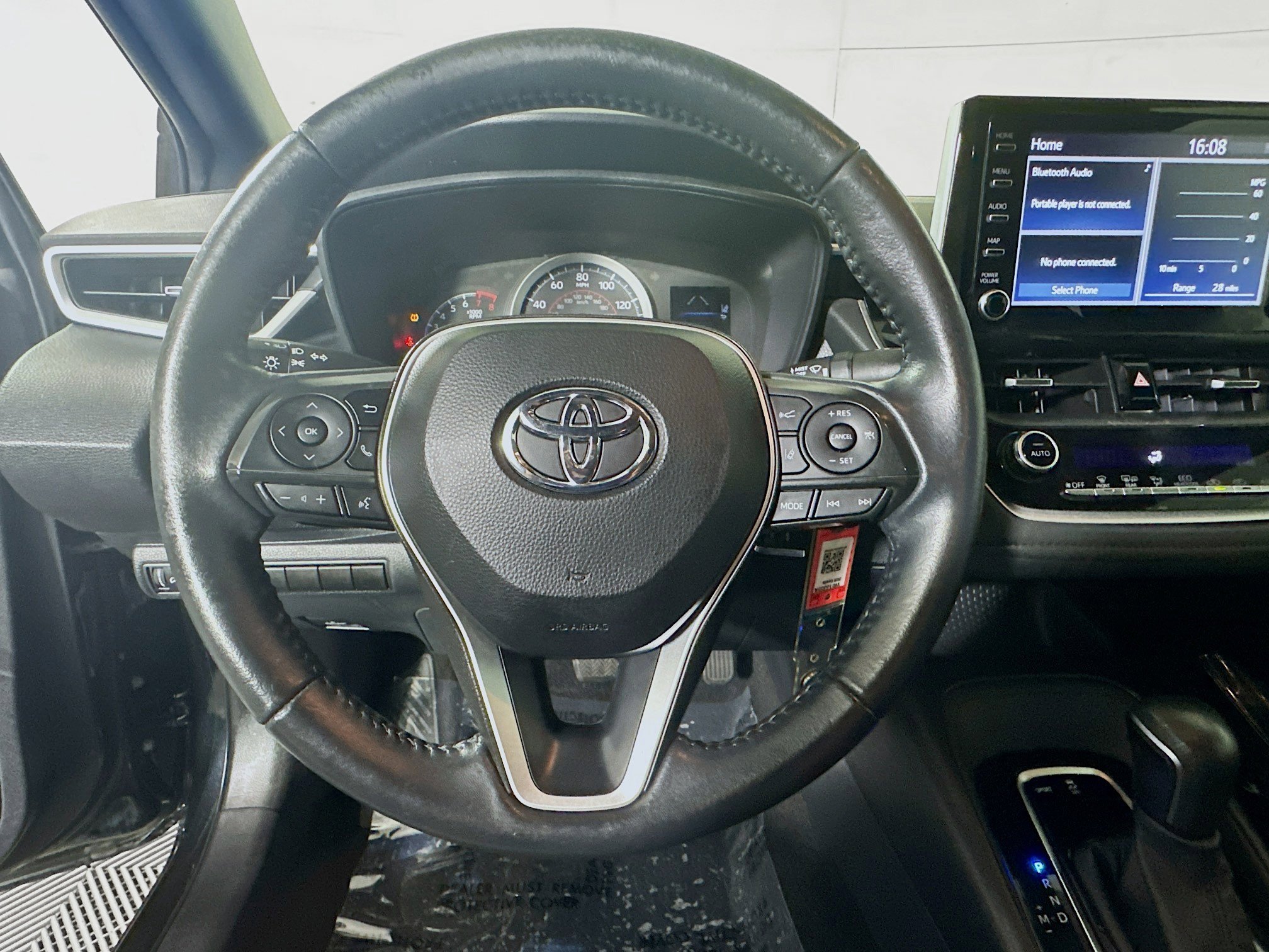 Used 2020 Black Sand Pearl Toyota SE image 15