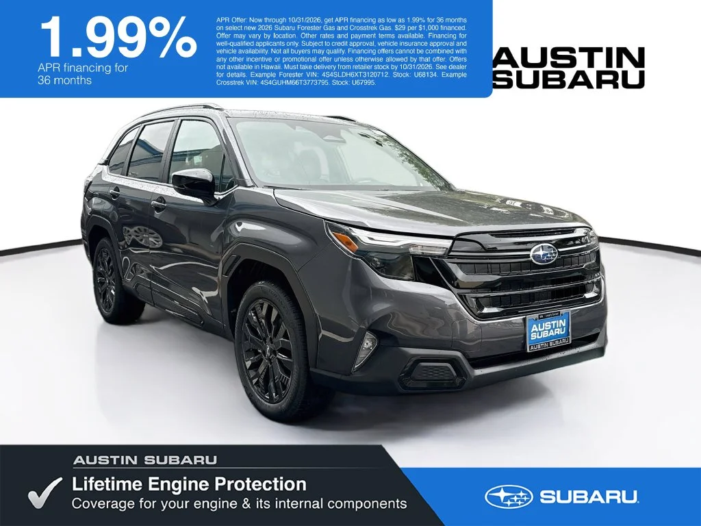 New 2026 Gray Subaru Sport image 1