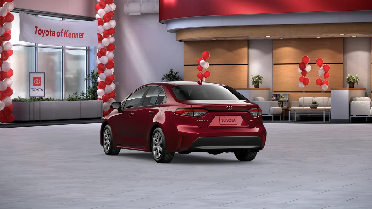 New 2026 Ruby Flare Pearl Toyota LE image 7