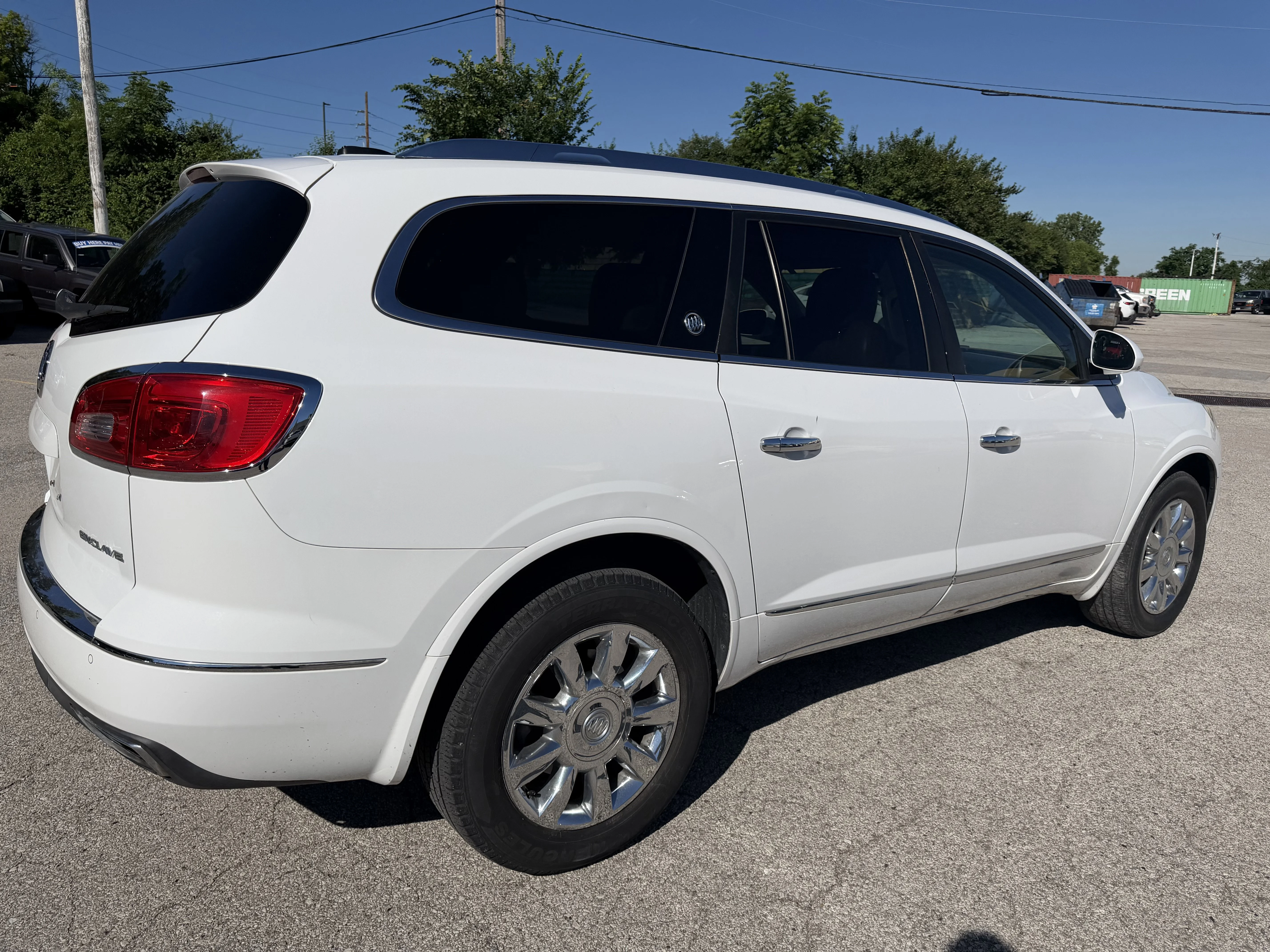 Used 2017 Summit White Buick Leather image 7