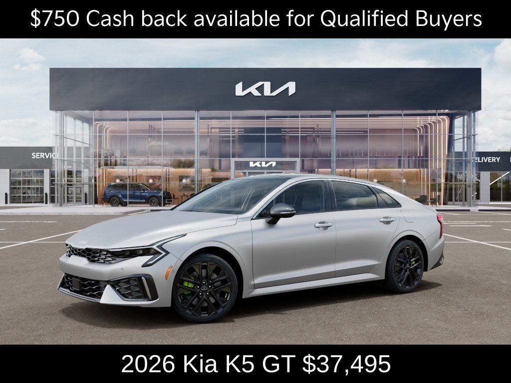 New 2026 Steel Matte Gray Kia GT image 5