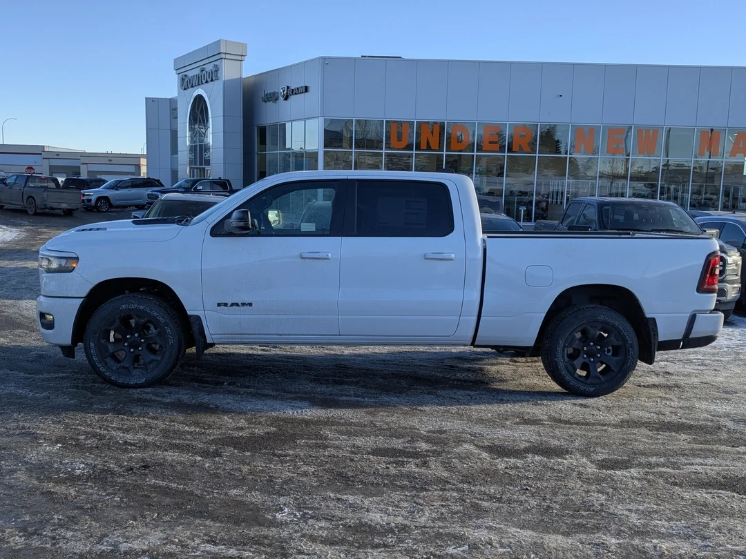 New 2026 White RAM Sport - - 64 Box - Panoramic Sunroof - Sport Performance Hood - Hurricane Turbo & More! image 5