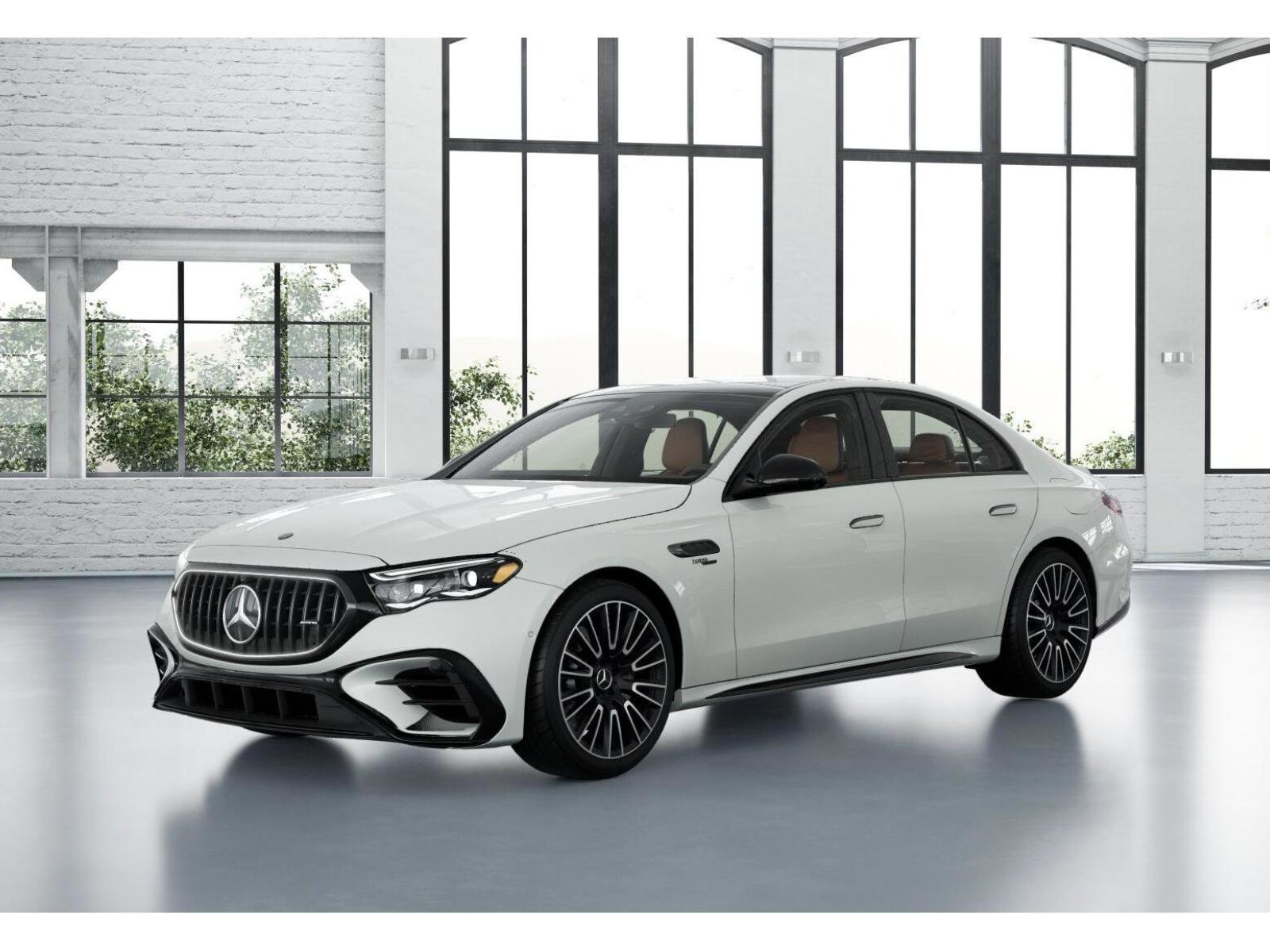 New 2026 MANUFAKTUR Moonlight White Metallic Mercedes-Benz AMG® E 53 E 4MATIC+ Sedan image 52