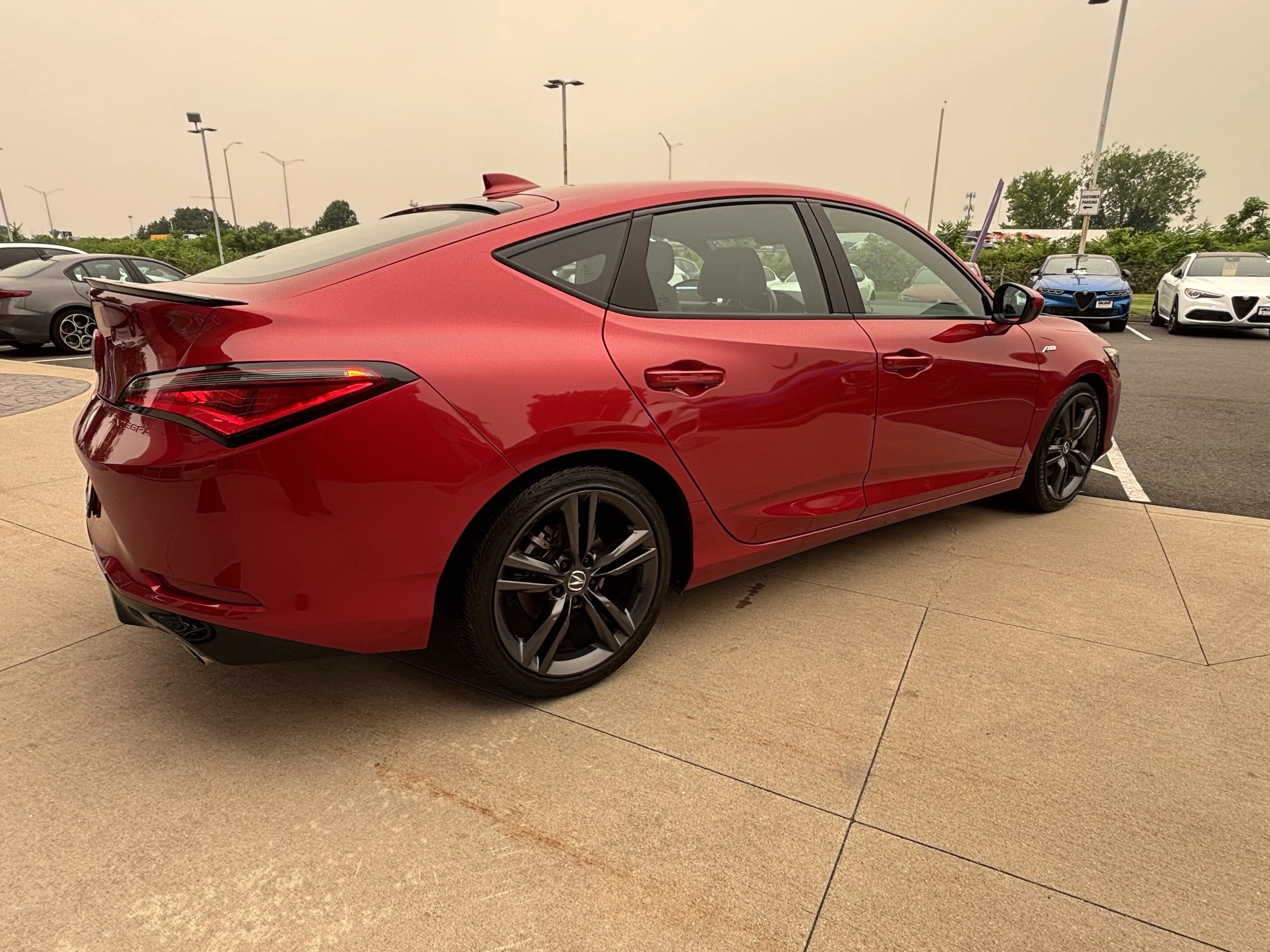 Used 2025 Performance Red Pearl Acura A-Spec Package image 9