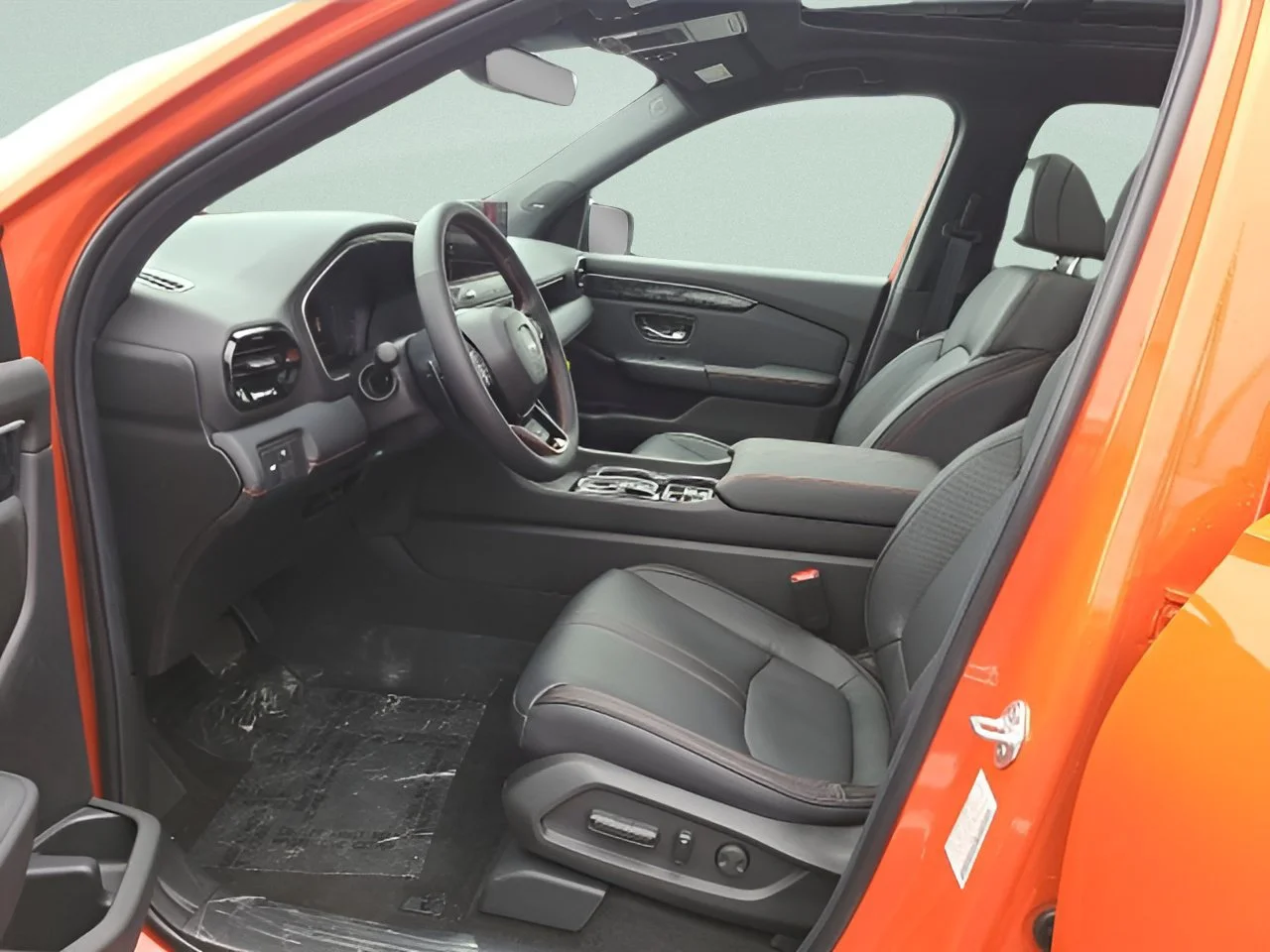 New 2026 Sunset Orange Honda TrailSport Elite Blackout image 19