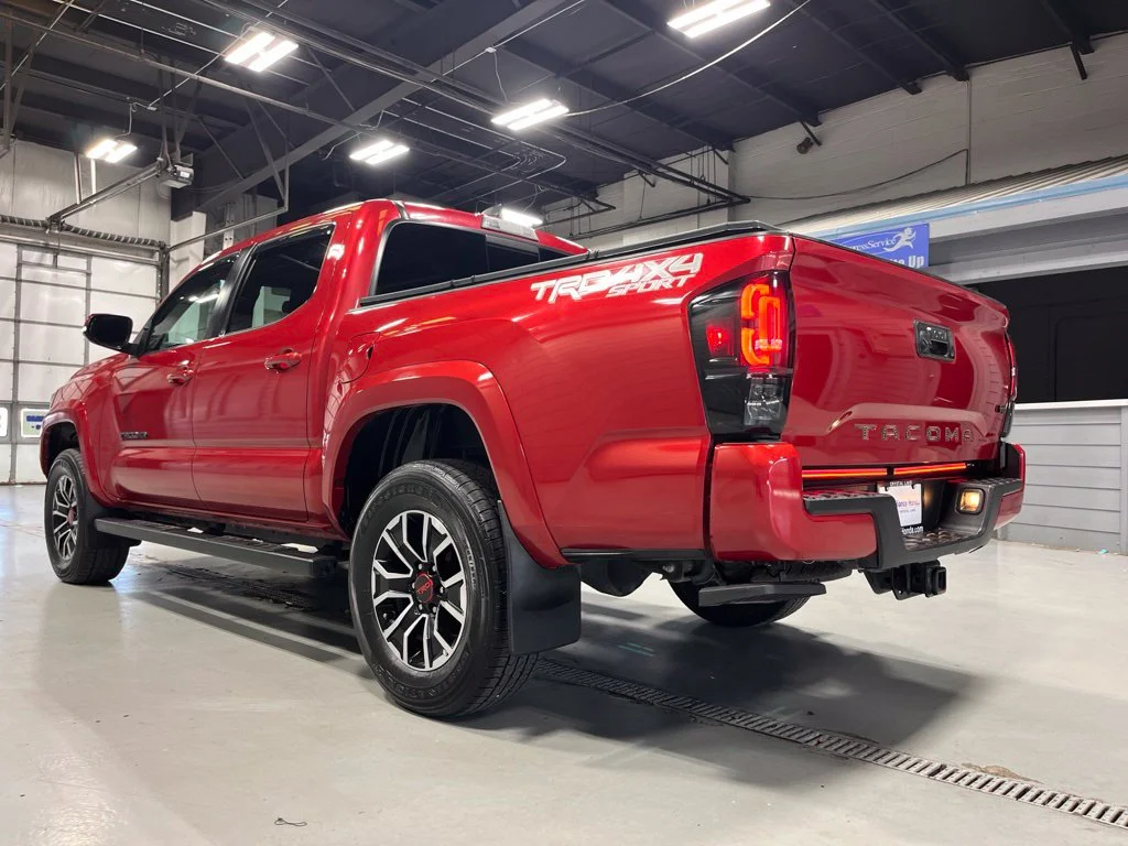 Used 2021 Barcelona Red Metallic Toyota TRD Sport image 5