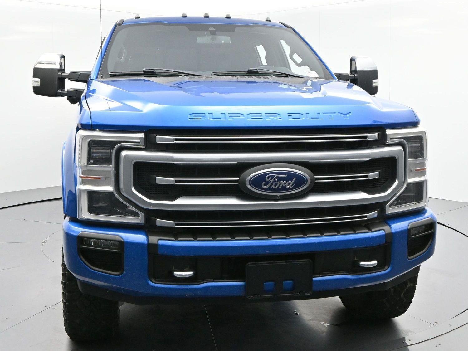 Used 2021 Velocity Blue Ford Platinum image 2