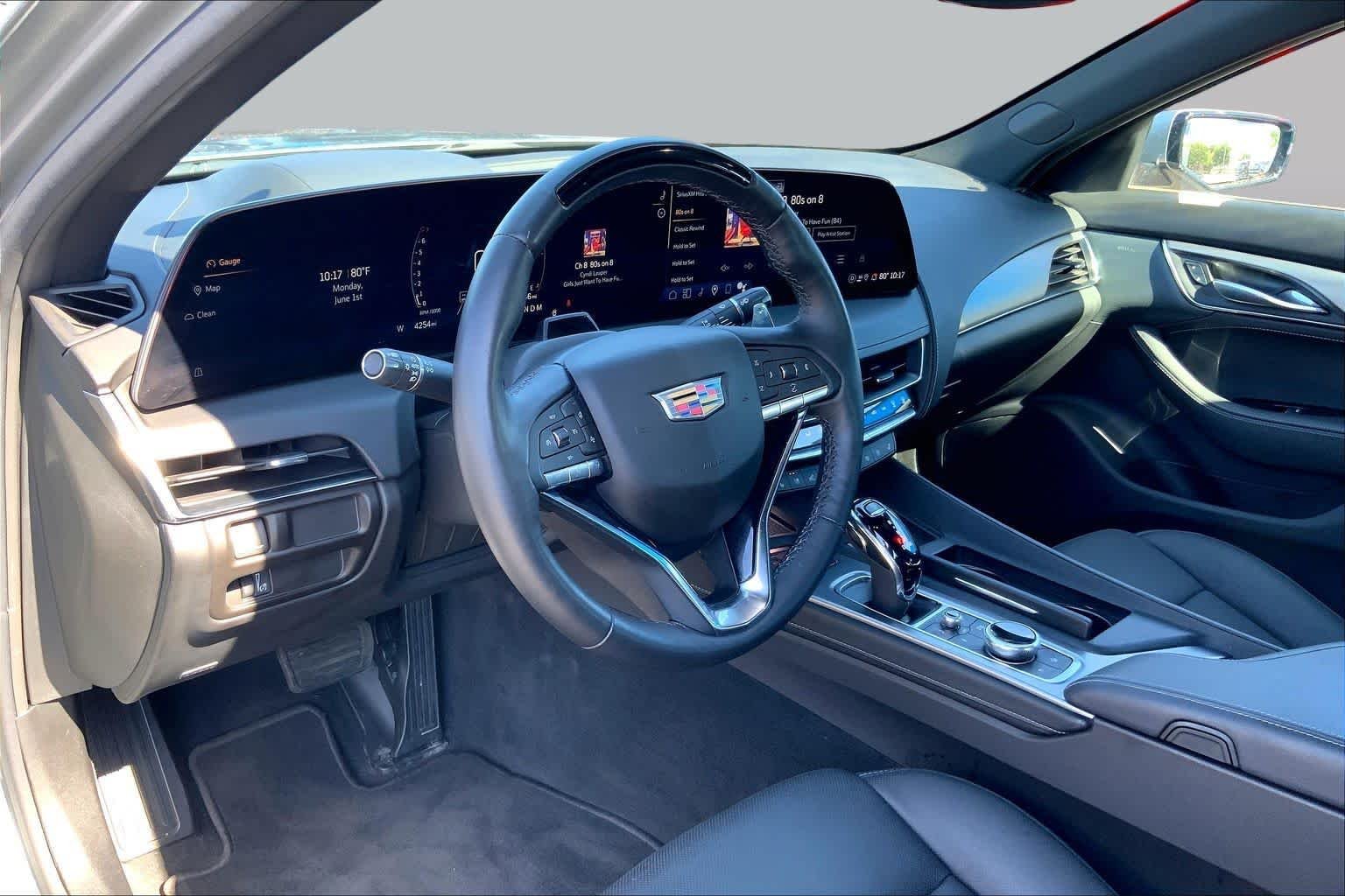 Used 2025 Argent Silver Metallic Cadillac Premium Luxury image 18