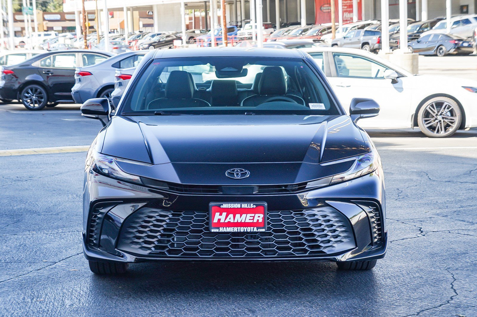 New 2026 Midnight Black Metallic Toyota SE image 2