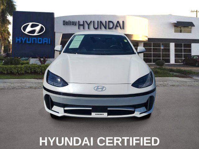 Certified 2023 Hyundai IONIQ 6 SEL with VIN KMHM34AAXPA033580 for sale in Delray Beach, FL
