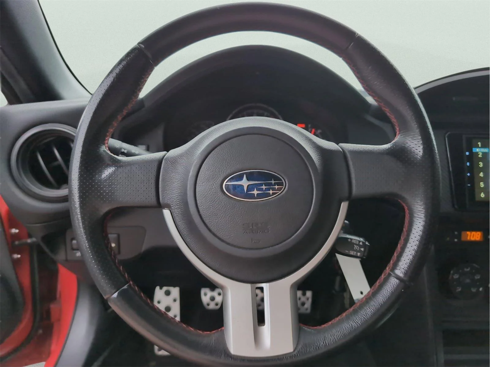 Used 2016 Pure Red Subaru Premium image 22