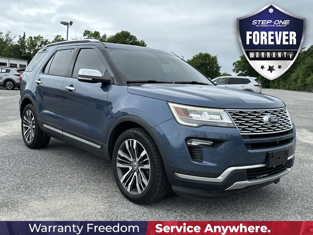 Used 2018 Blue Ford Platinum image 9