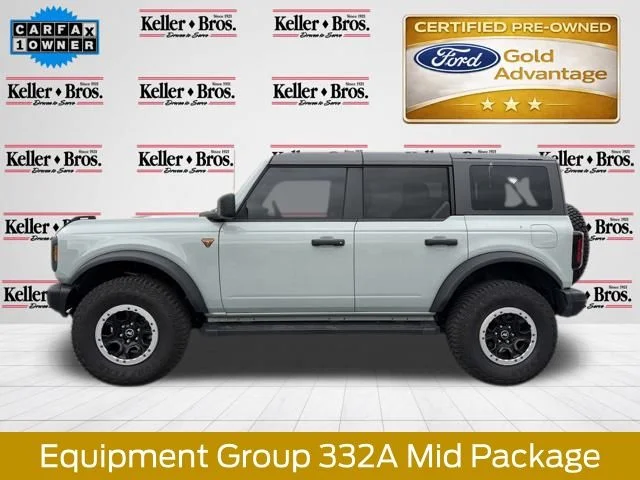 Certified Used 2023 Cactus Green / Gray Ford Badlands image 5