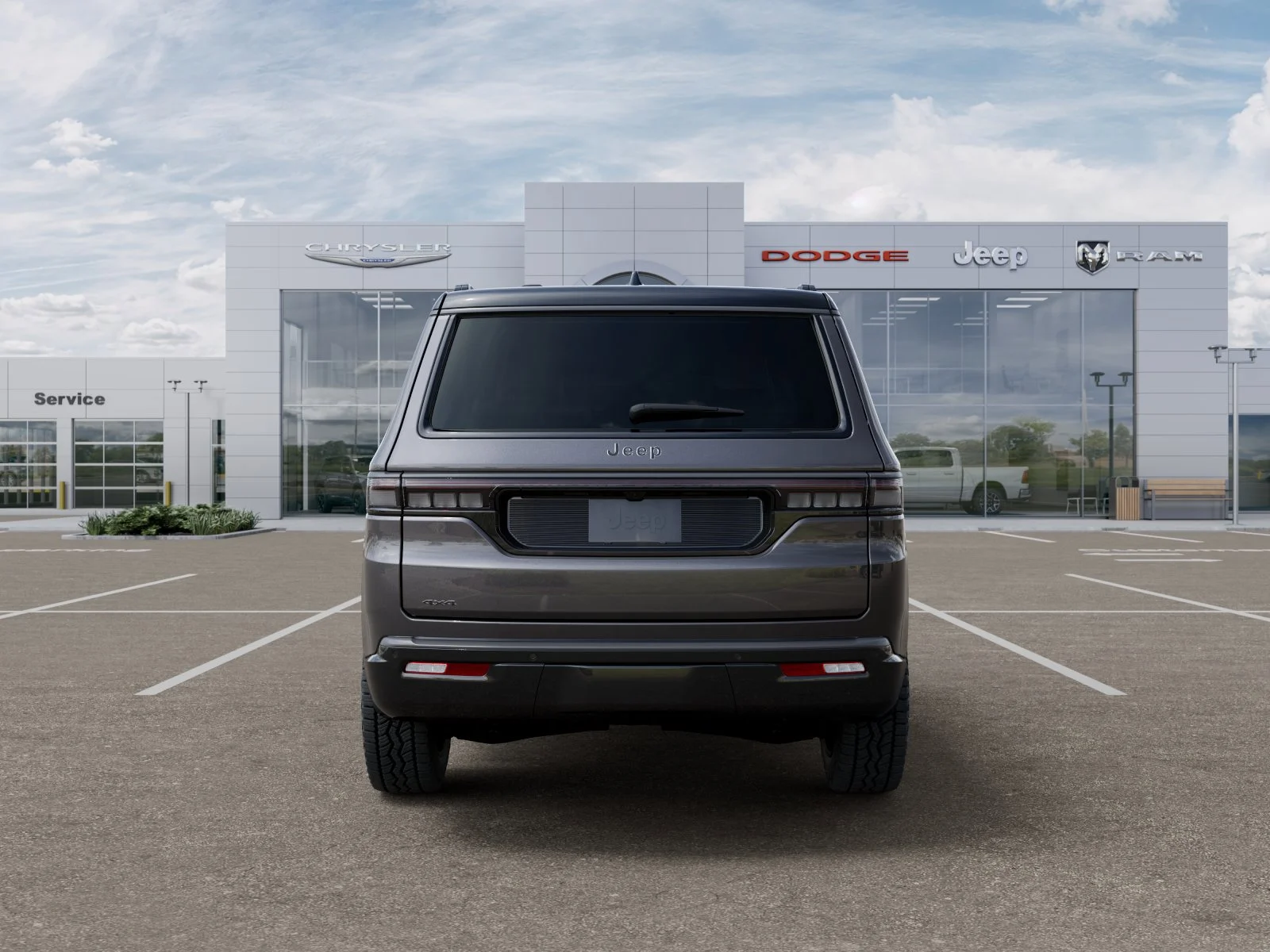 New 2026 Baltic-Gray Metallic Clear-Coat Exterior Paint Jeep Upland image 8