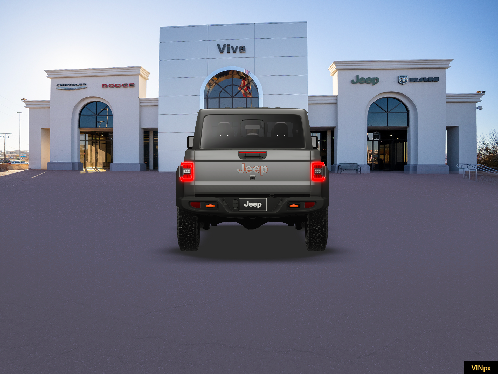New 2026 Granite Crystal Metallic Clear-Coat Exterior Paint Jeep Mojave image 6