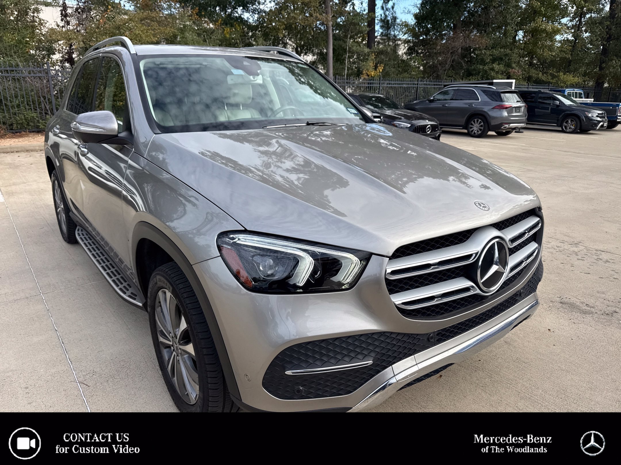Used 2020 Silver Metallic Mercedes-Benz GLE 350 image 1