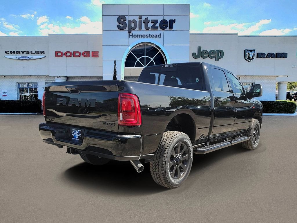 New 2026 Diamond Black Crystal Pearl-Coat Exterior Paint RAM Big Horn image 2