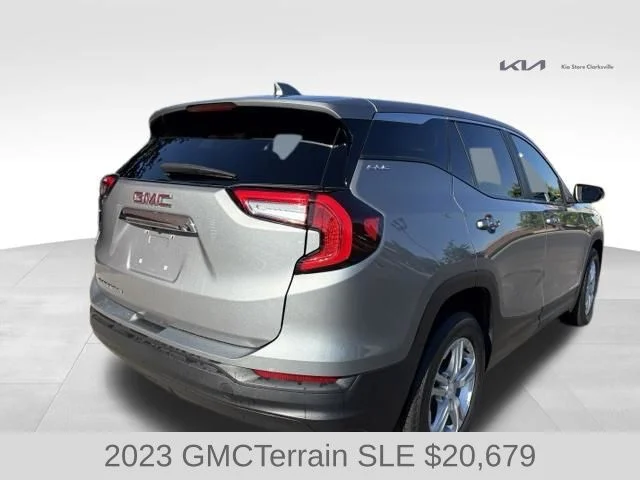 Used 2023 Silver GMC SLE image 8