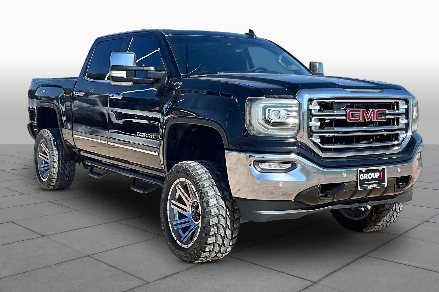 Used 2016 Onyx Black GMC SLT image 3