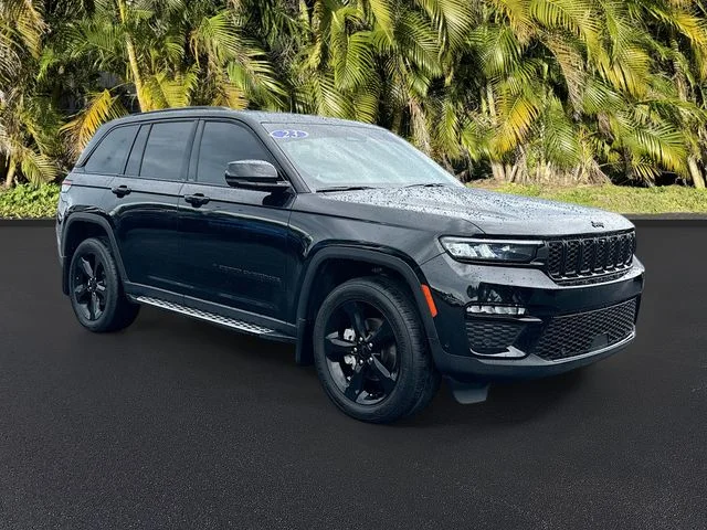 Certified Used 2023 Black Jeep Limited image 2