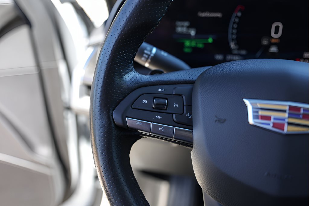 Certified Used 2025 Crystal White Tricoat Cadillac Sport image 14