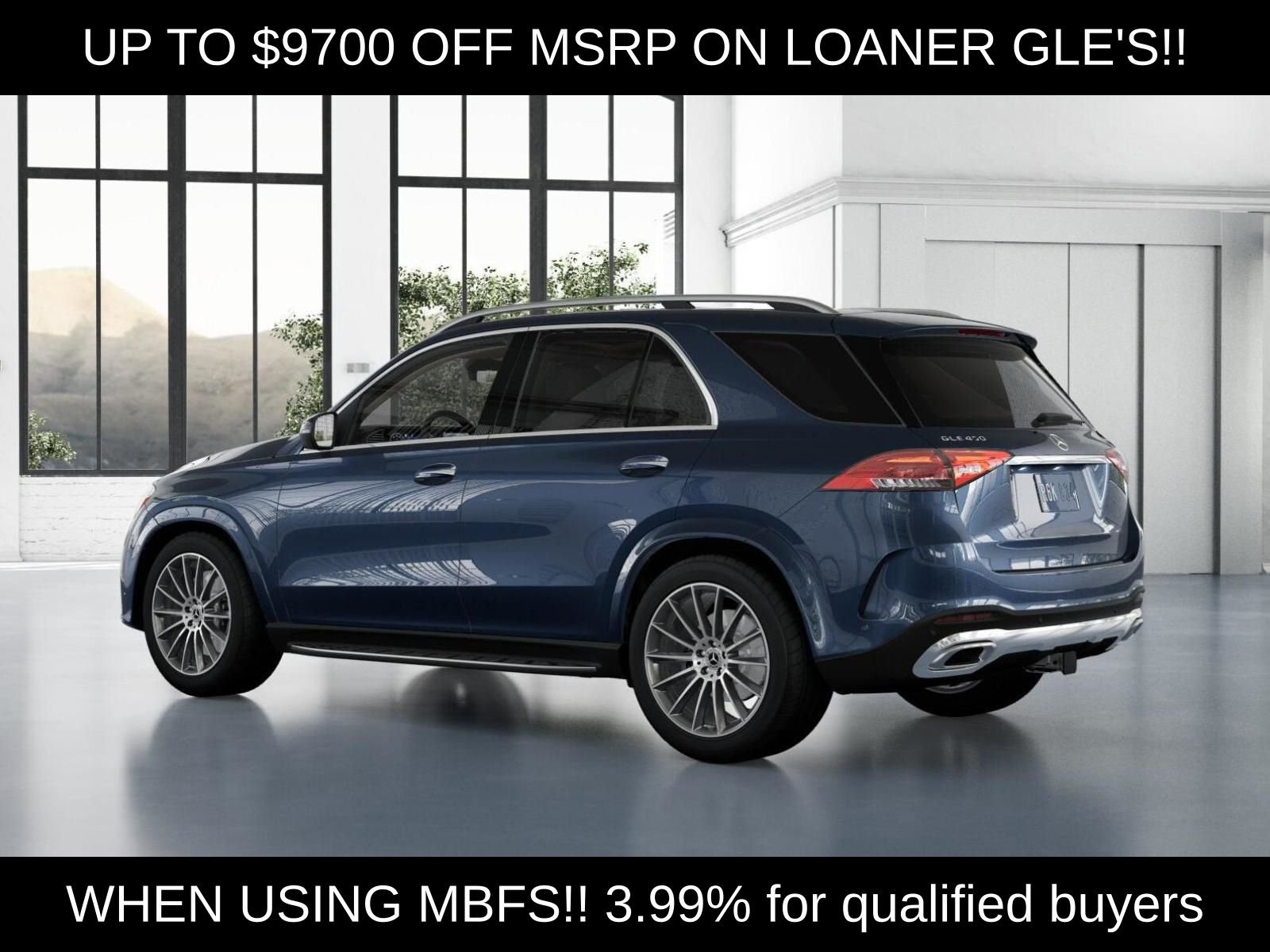 Certified Used 2026 Blue Mercedes-Benz GLE 450 image 32