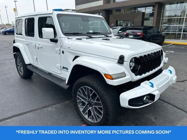 Used 2024 White Jeep High Altitude 4xe image 1