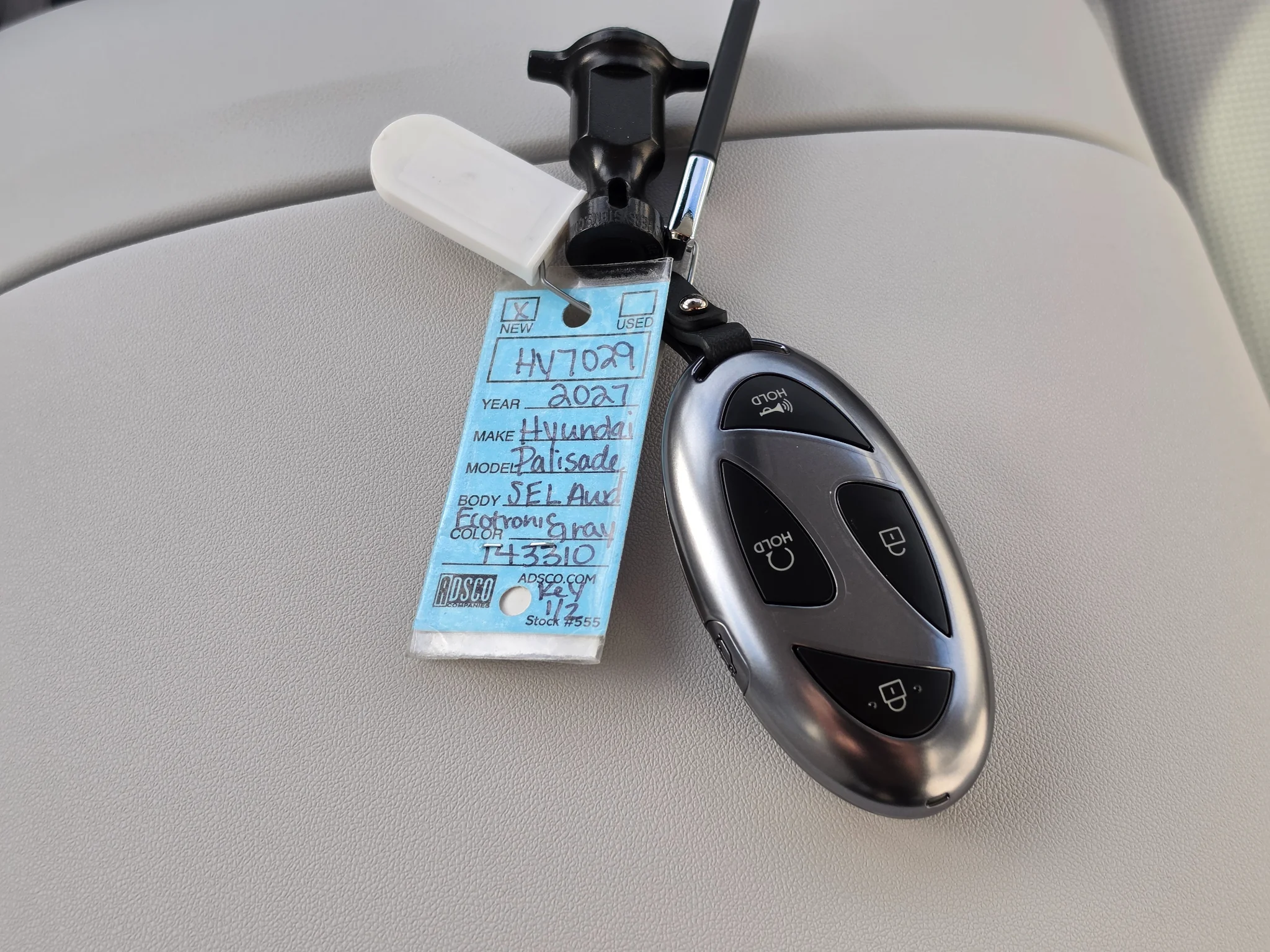 New 2027 Ecotronic Gray Pearl Hyundai SEL 8P image 28