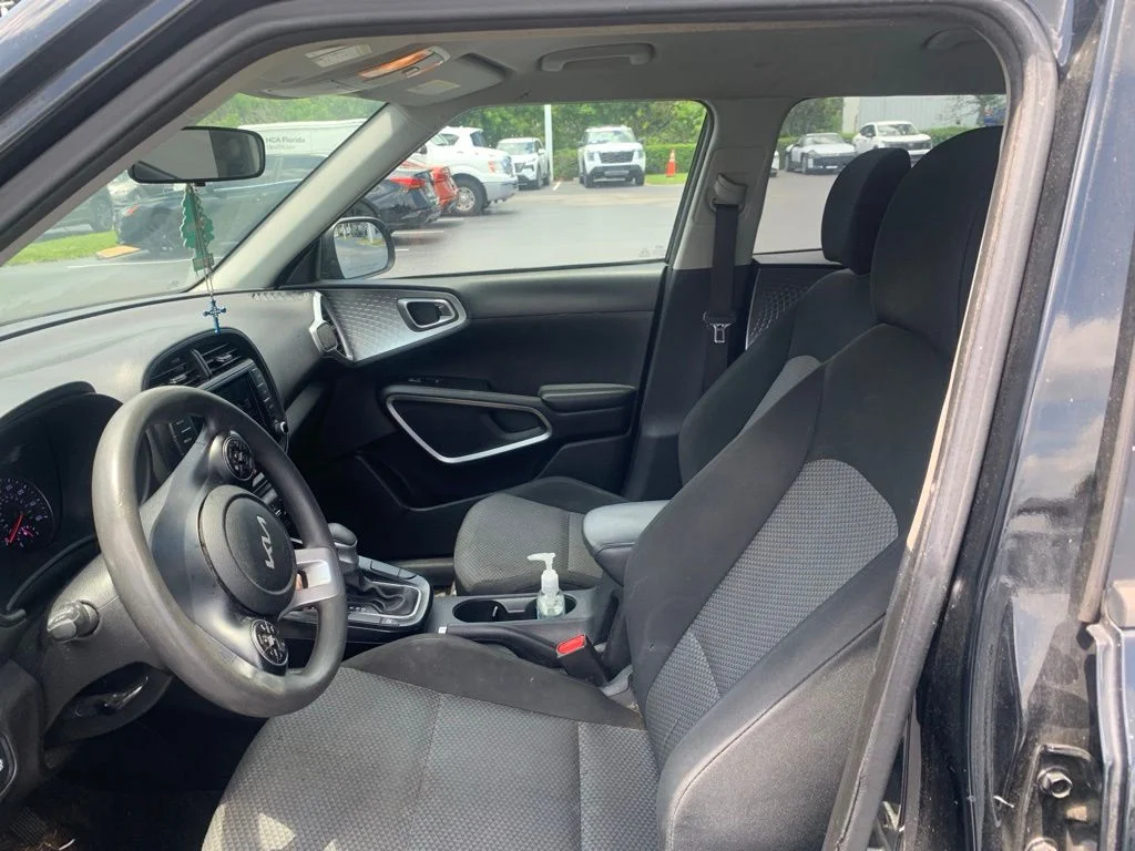 Used 2022 Cherry Black Kia LX image 7