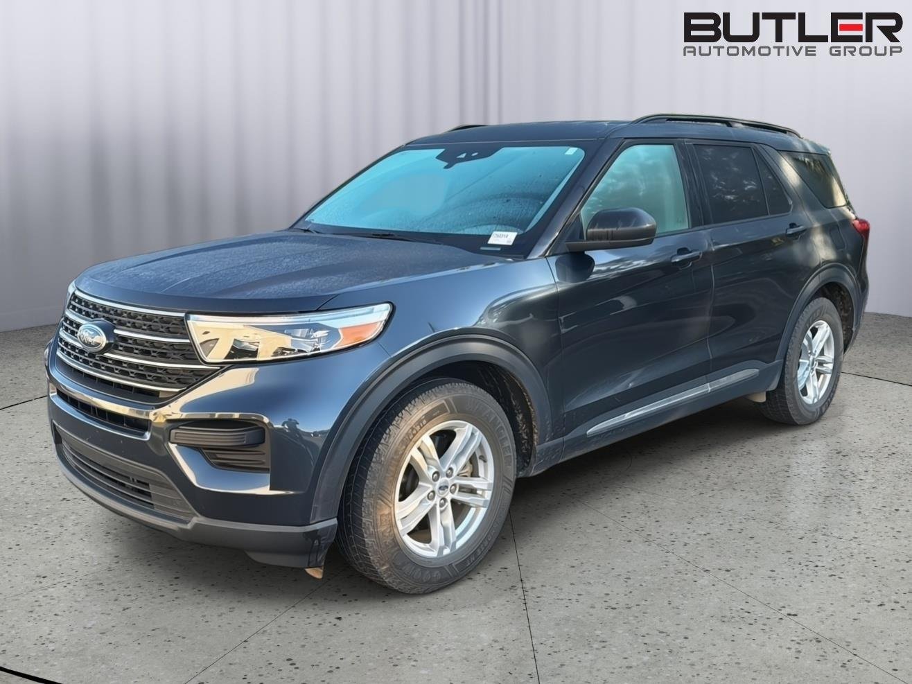 Used 2024 Stone Blue Ford XLT image 2