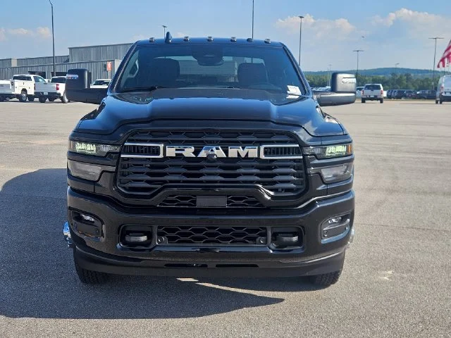 New 2027 Diamond Black Crystal Pearl-Coat Exterior Paint RAM Big Horn image 8