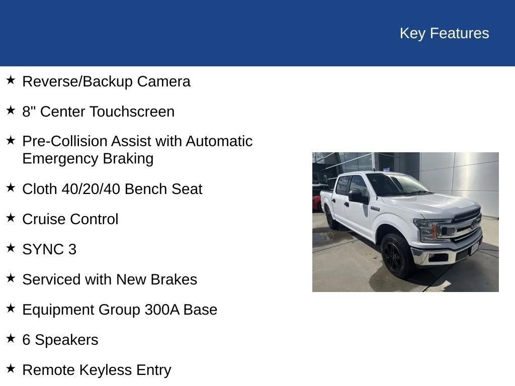 Certified Used 2020 Oxford White Ford XLT image 32