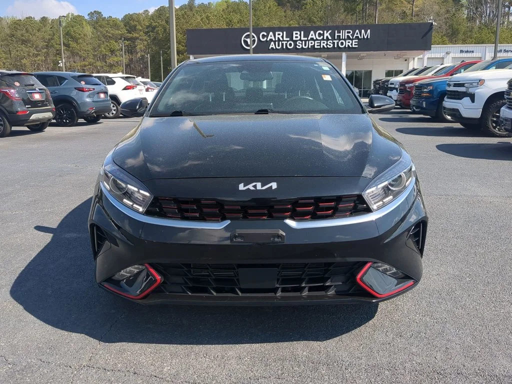 Used 2024 Aurora Black Kia GT-Line image 2