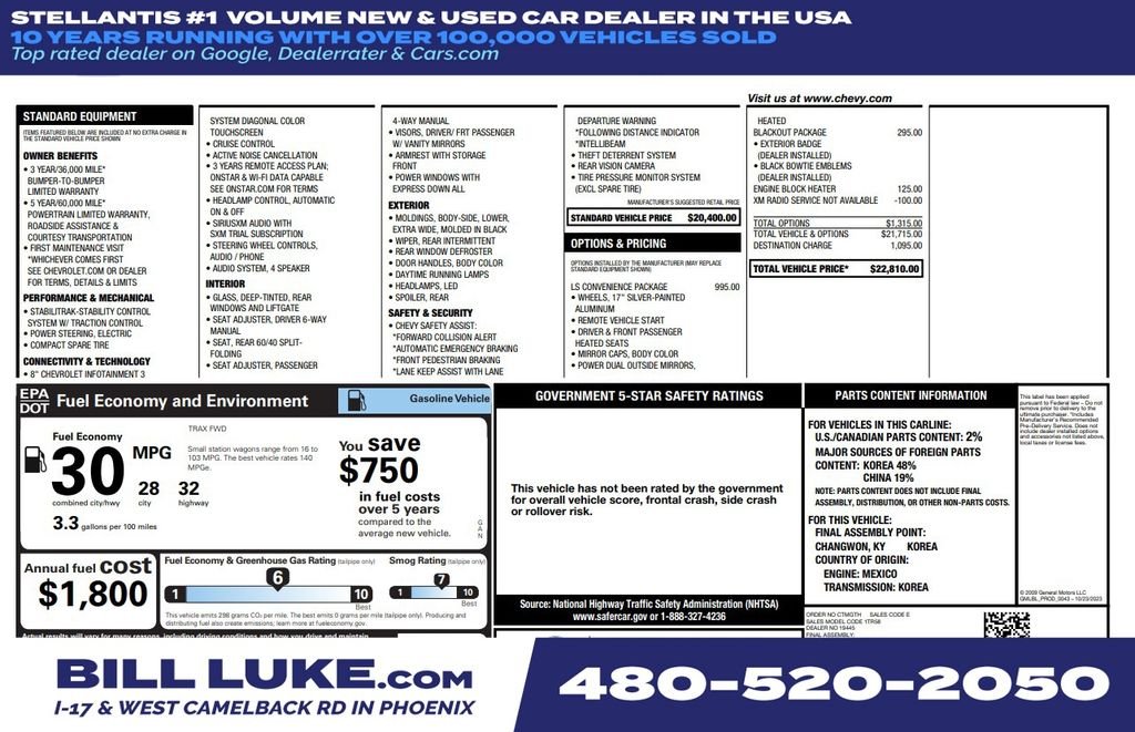 2024 Chevrolet Trax LS