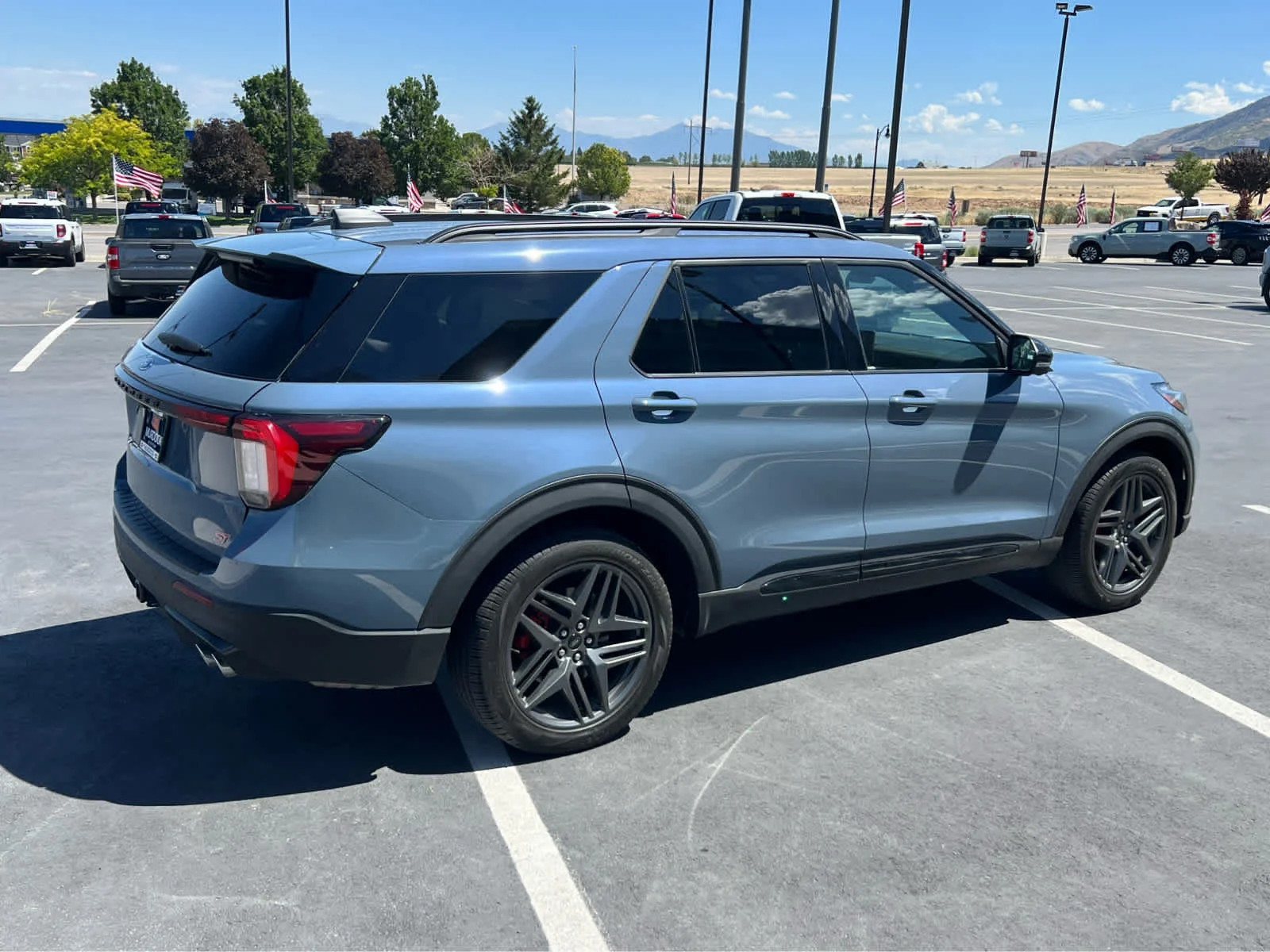 Certified Used 2025 Vapor Blue Metallic Ford ST image 7