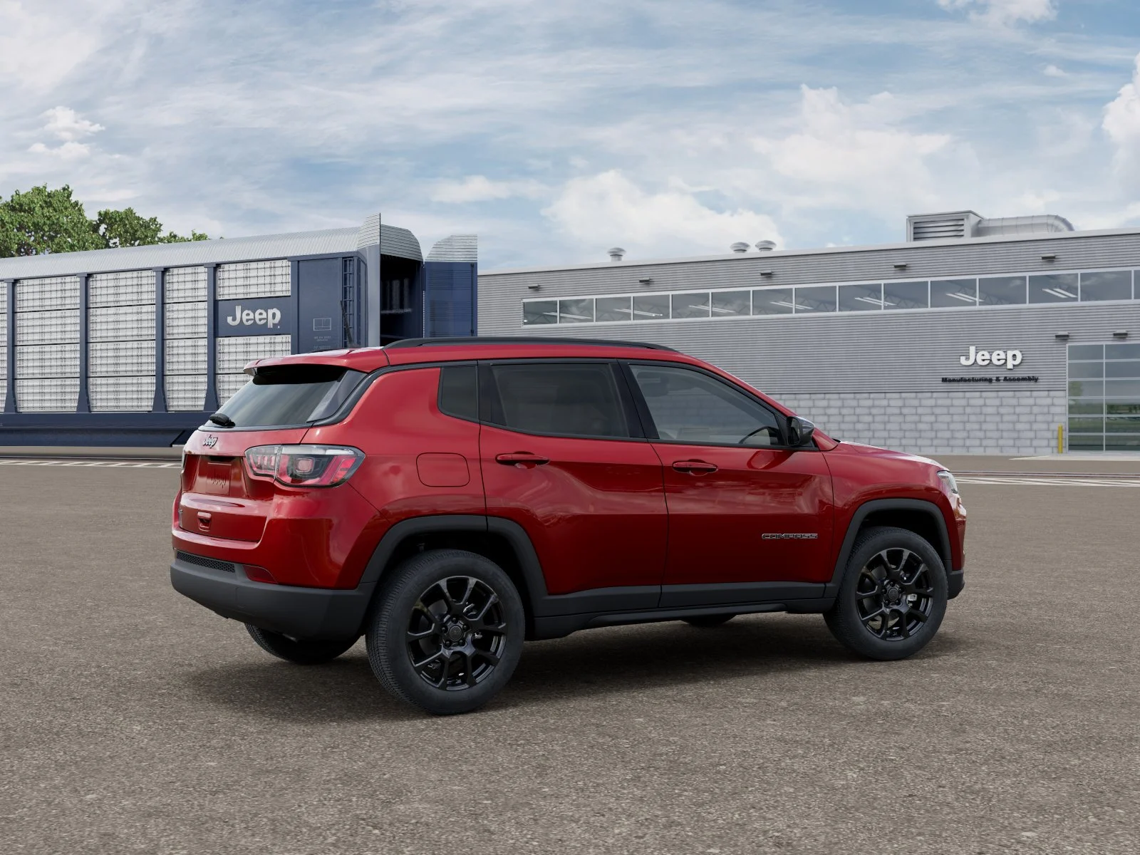 New 2026 Red Hot Pearlcoat Jeep Latitude image 2