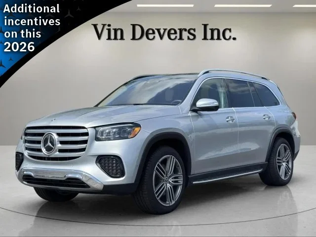 New 2026 Cirrus Silver Metallic Mercedes-Benz GLS 450 image 1