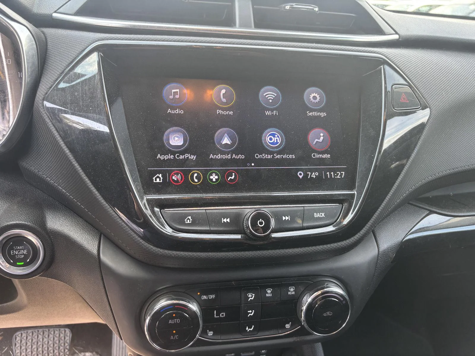 Used 2021 Mosaic Black Metallic Chevrolet LT image 2