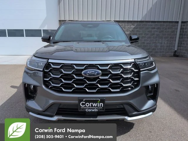 New 2026 Carbonized Gray Metallic Ford Platinum image 8