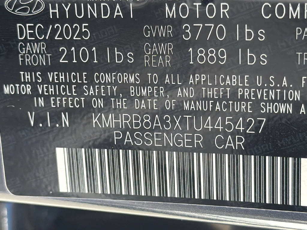 Used 2026 Gray Hyundai SE image 31