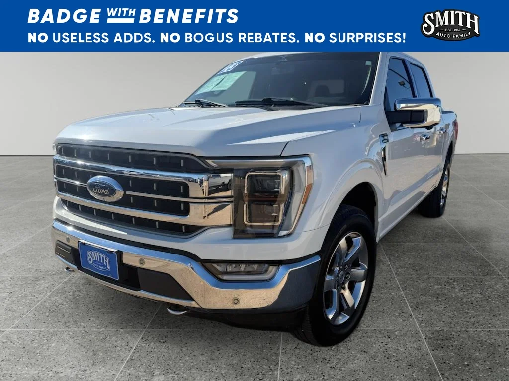 Certified Used 2023 Star White Ford LARIAT image 9