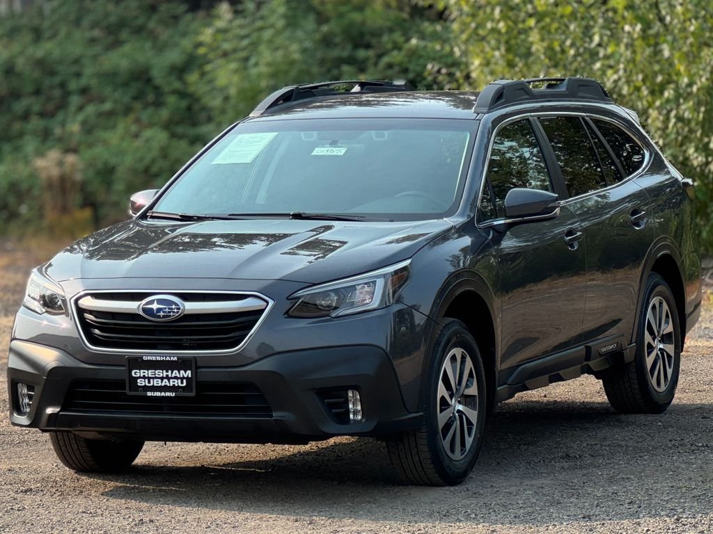 Used 2021 Magnetite Gray Metallic Subaru Premium image 3