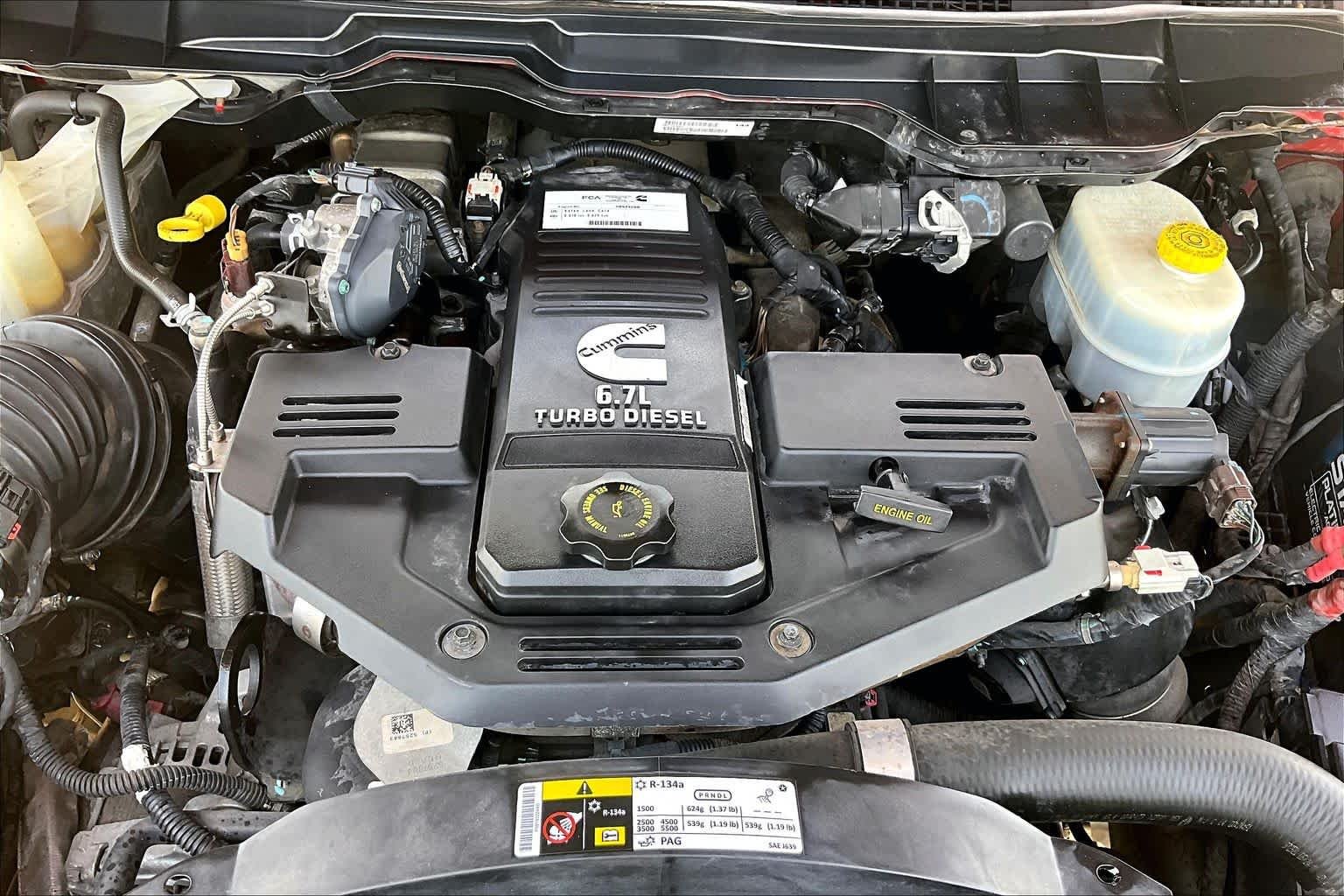 Used 2018 Flame Red Clearcoat Ram Laramie image 32