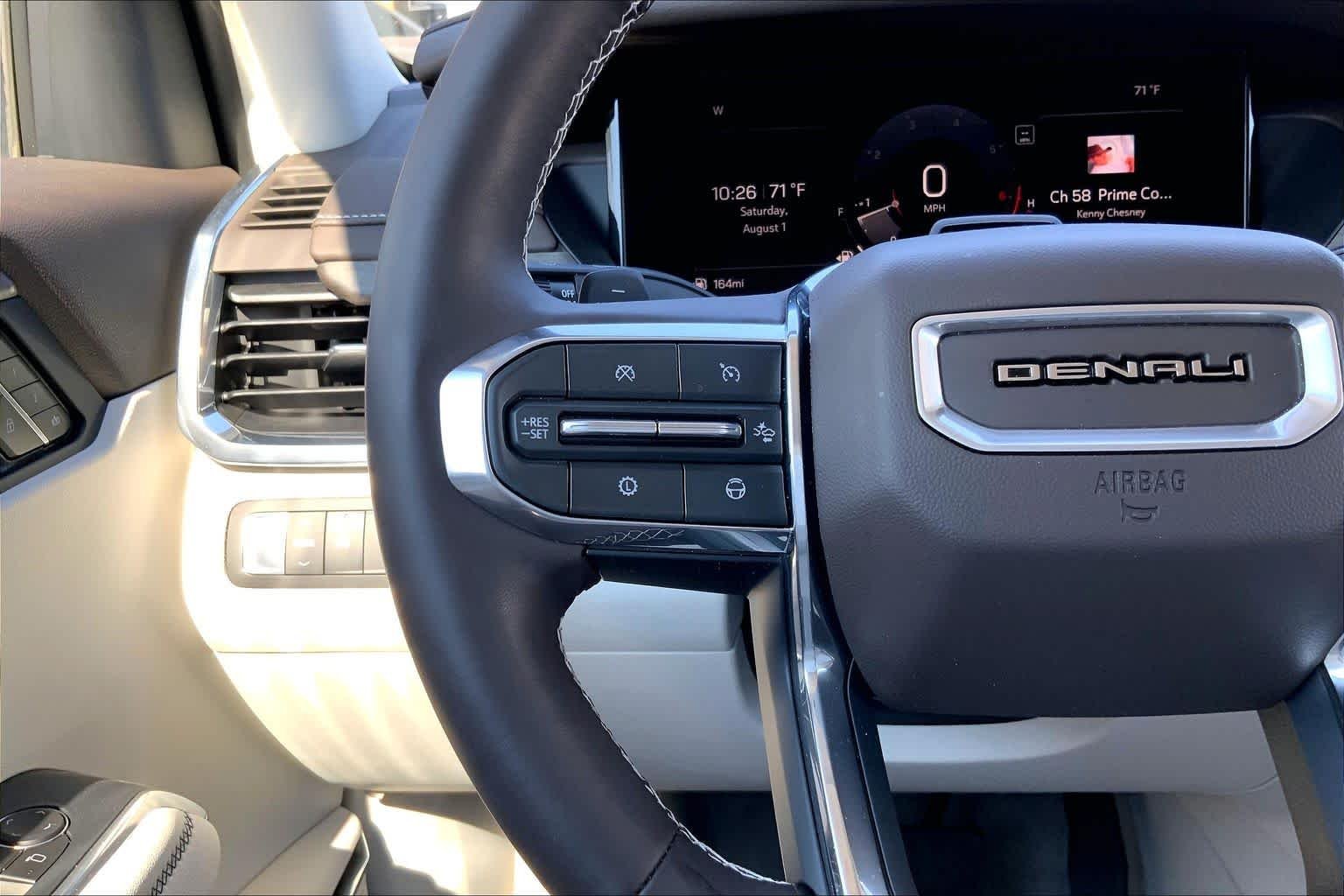 Used 2026 Glacier White Tricoat GMC FWD Denali image 24