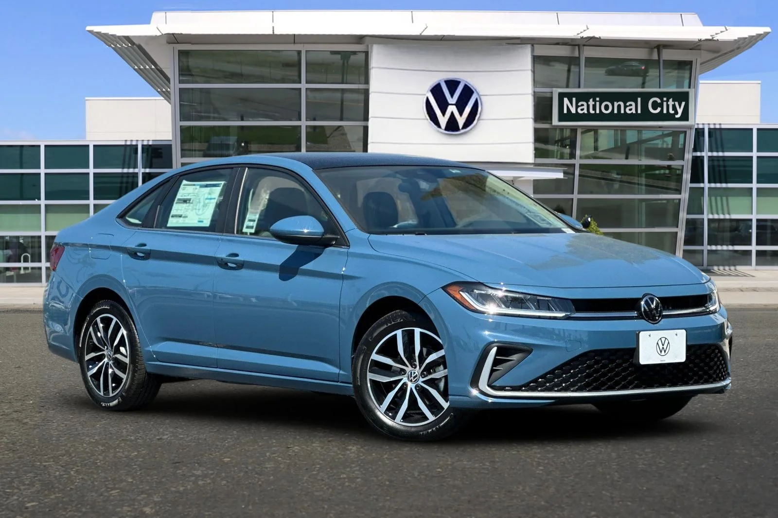 New 2026 Blue Volkswagen 1.5T SE image 2