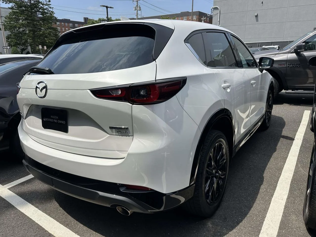 Certified Used 2024 Rhodium White Metallic Mazda 2.5 Carbon Turbo image 3