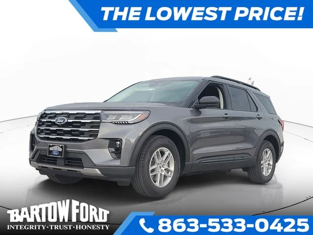 New 2026 Gray Metallic Ford Active image 1