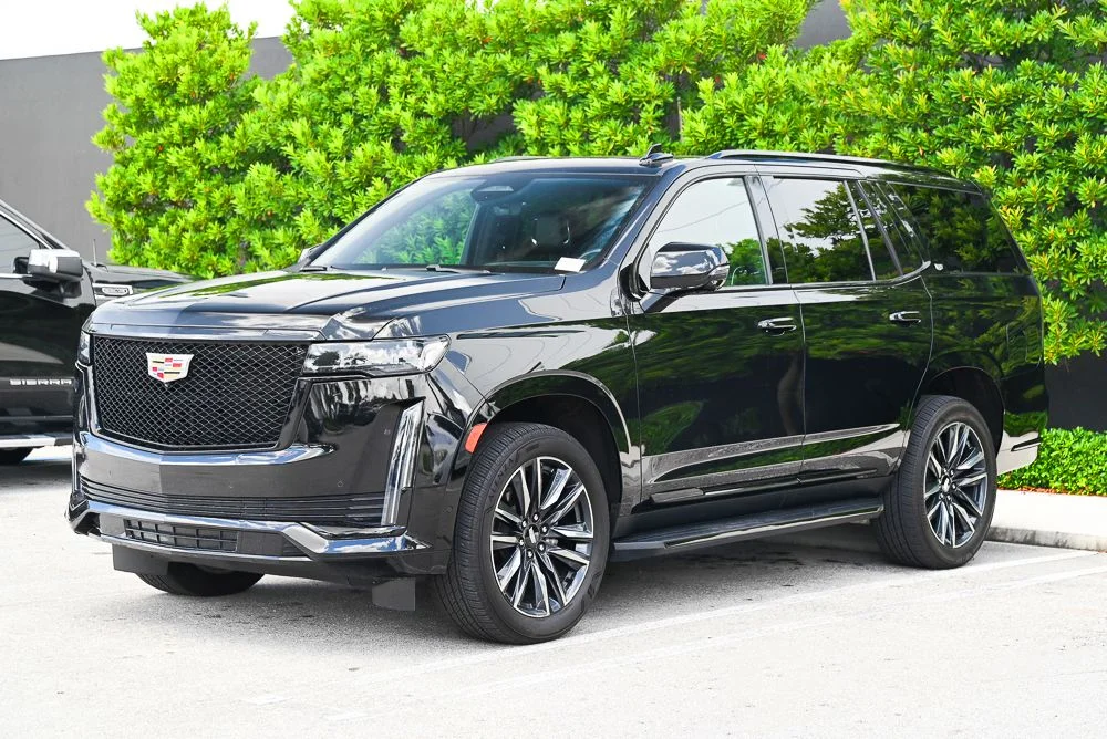 Used 2023 Black Cadillac Sport image 1