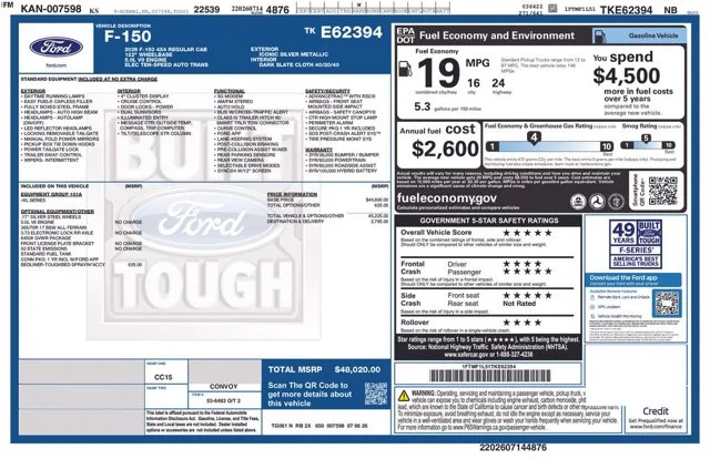 New 2026 Iconic Silver Metallic Ford XL image 60
